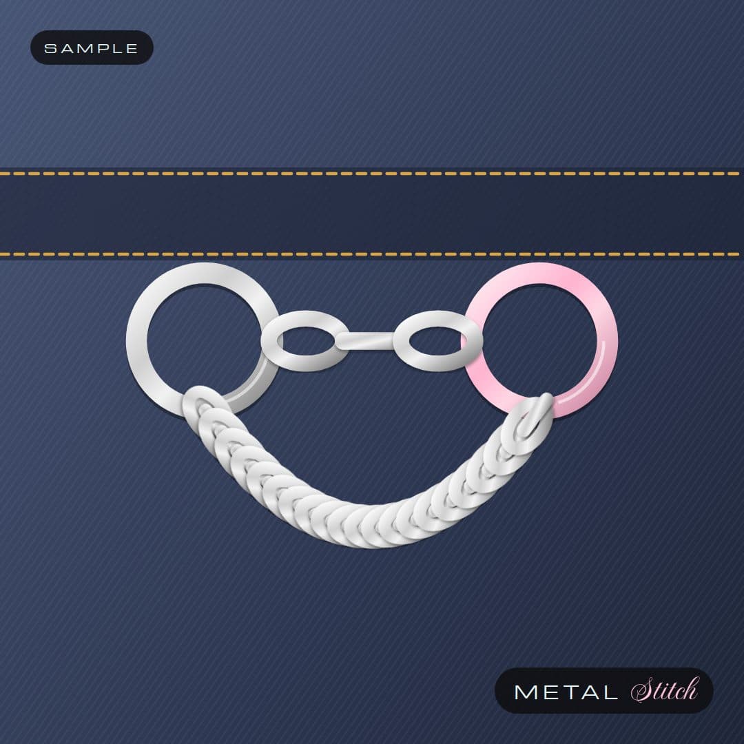Sample post: O-rings and chain links